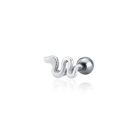Piercing cobrinha Prata 925