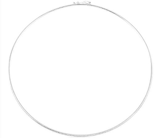 Choker aro rígido 1,5 mm Prata 925
