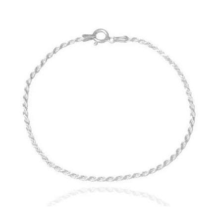 Pulseira cordão baiano Prata 925