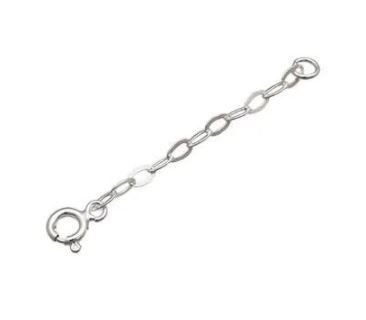 Extensor de corrente com fecho Prata 925