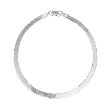 Pulseira fita laminada Prata 925