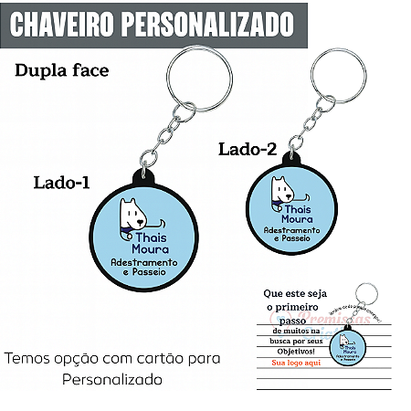 Chaveiro - Chaveiros dupla face Personalizados