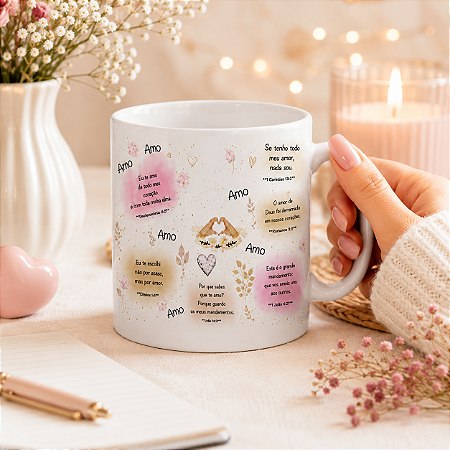 Caneca Personalizada Romântica