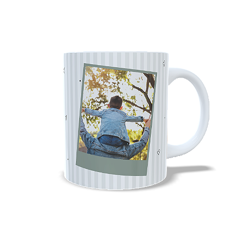 Caneca Personalizada Dia dos Pais 325ml com foto