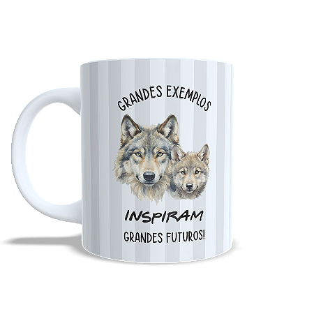 Caneca Dia dos Pais Grandes Exemplos 325 ml