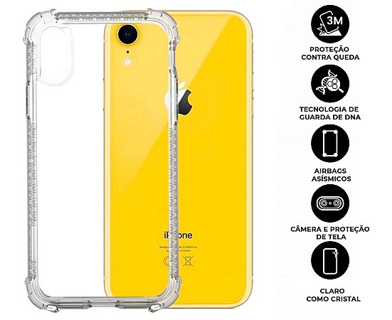Capa Anti Impacto Dropguard | iPhone Xr | X-one Cristal - Lojas Kalfen |  Envio Imediato para Todo Brasil