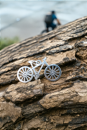 Pingente Prata Bicicleta Mtb / Speed