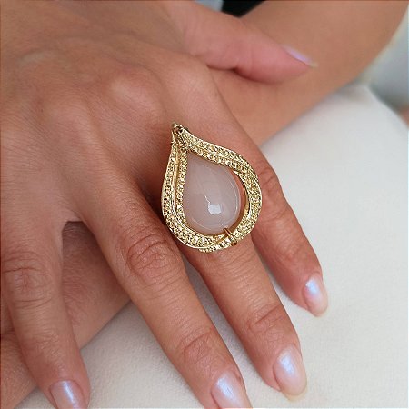 *Anel Gota de Orvalho