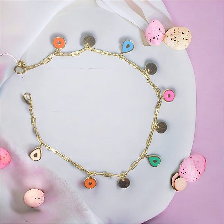 Tornozeleira Love Collor