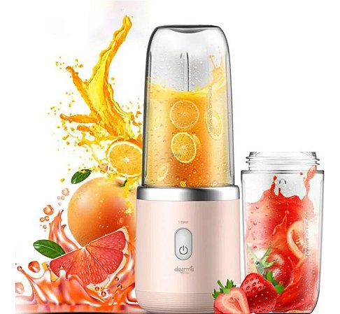 Mini Liquidificador 300ml Mixer Elêtrico 40w Sheikeira