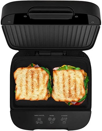 Sanduicheira Click Grill Cadence Eletrica Chapa Misteira Tostex