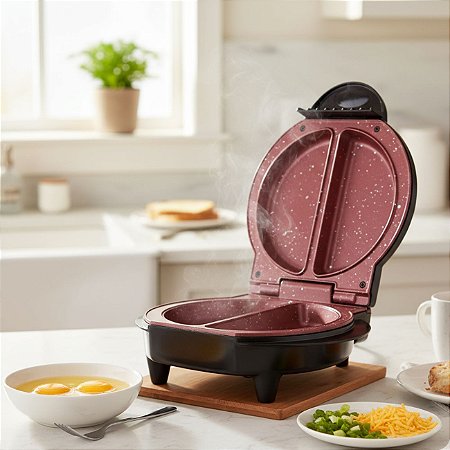 Omeleteira Britânia Bom02p Antiaderente Redstone 750w