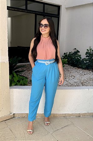 Calça Comfy Azul