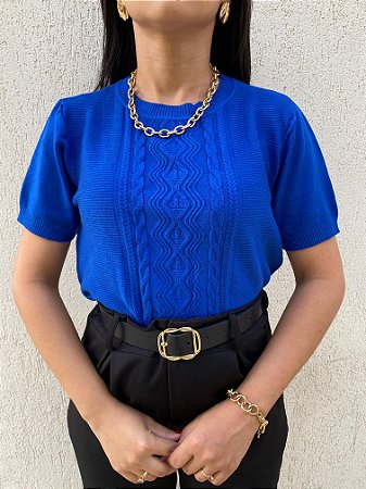 Blusa Maria Azul