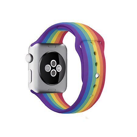 Pulseira para Apple Watch Silicone Diversidade Largura da Pulseira:42/44/45/46/49mm