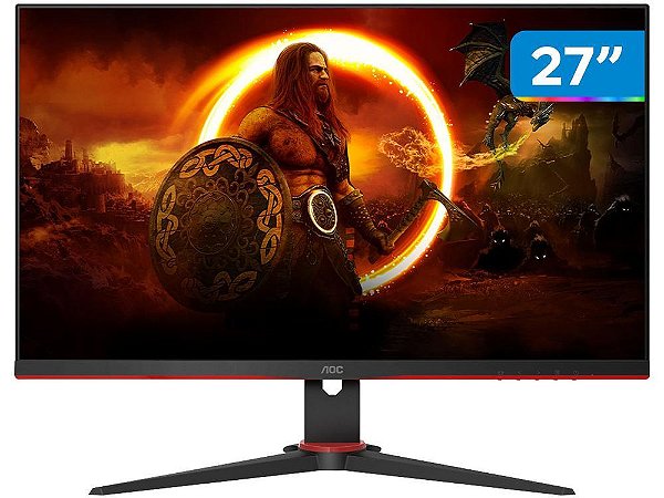 Monitor Gamer AOC 27G2E1 27” Full HD IPS 100Hz 1ms HDMI DisplayPort
