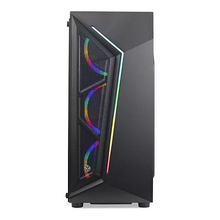 PC Gamer TGT Carbon Intel Core i5 6400T, 16GB RAM, SSD M.2 256GB + HD 1TB, Placa de Vídeo NVIDIA T400 4GB, Windows 10 Pro - Computador para Jogos e Edição