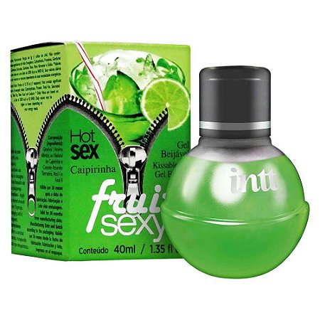 Gel Beijável Hot Fruit Sexy Caipirinha 40ml