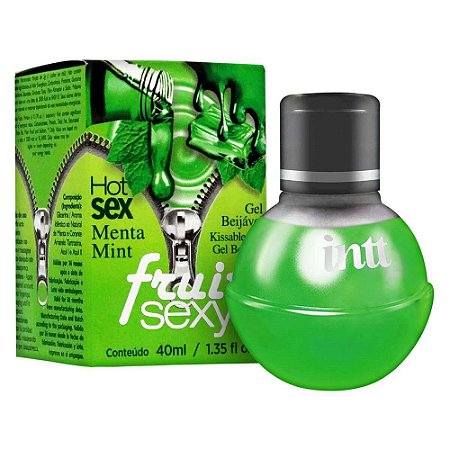 Gel Beijável Hot Fruit Sexy Menta 40ml