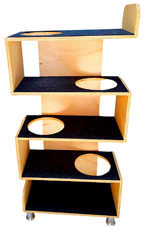 Torre De Prateleiras Nanda Para Gatos