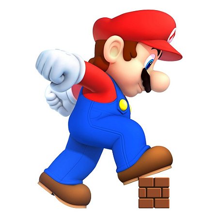Adesivo Recortado Super Mario Bros Adesivos De Box Parede