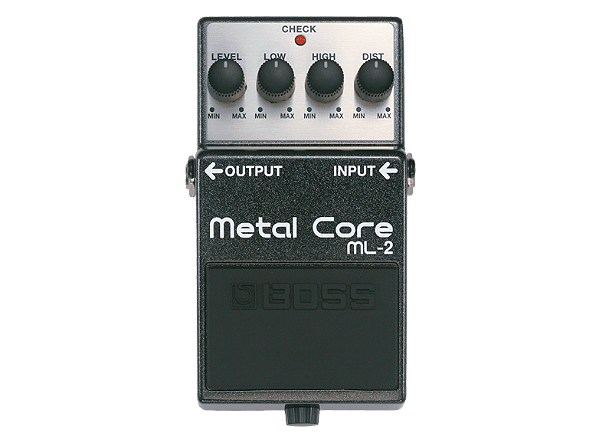 BOSS ML-2 Metal Core - デスメタル直系の重厚で攻撃的な歪み