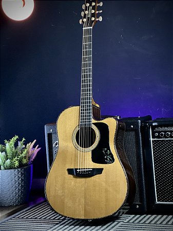 Violão Strinberg Diamond DD6SC RT N Folk