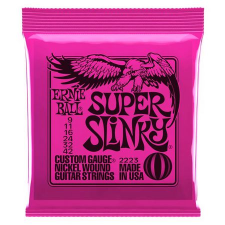 Encordamento de guitarra Ernie Ball Regular Slinky 0.9