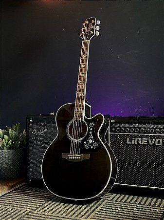 Violão Takamine GN75CE TBK & TK40D