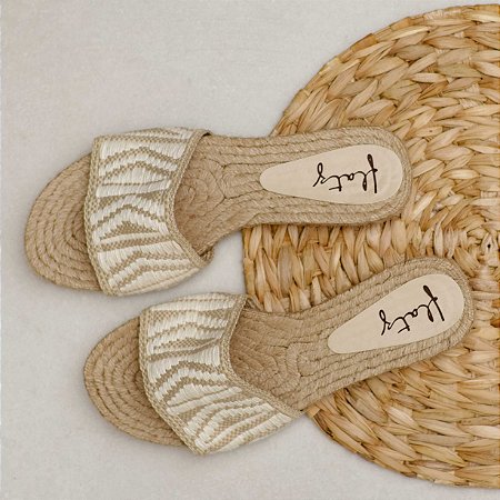 espadrille slide etnica