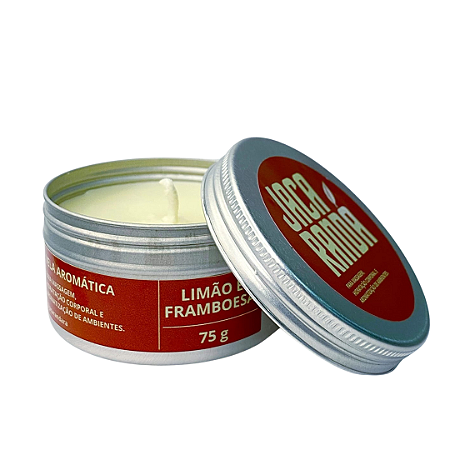 Vela Limão e Framboesa