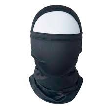 Máscara de Proteção Solar Balaclava Monster 3X Dri-Fit com UV Black