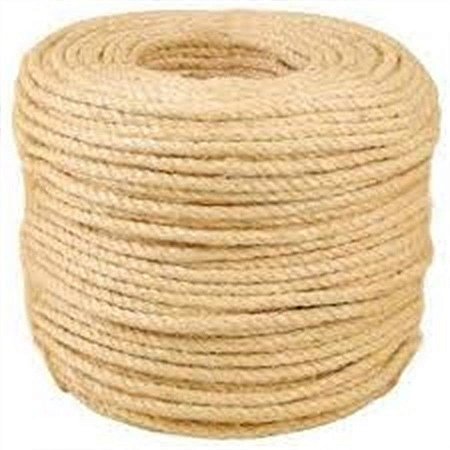 Corda de Sisal Tamanhos 3,6,8,10,12 e 14mm