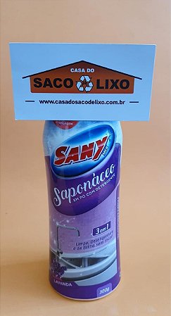 Saponáceo em pó com detergente - Sany - 300g