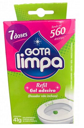 Refil Gel Adesivo - Odorizante - Gota Limpa