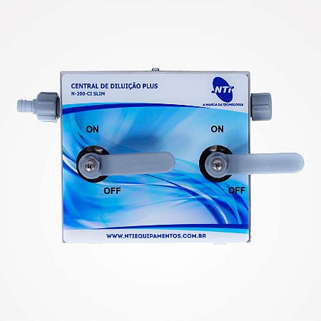 Diluidor Caixa Inox Slim Plus - 2 Produtos