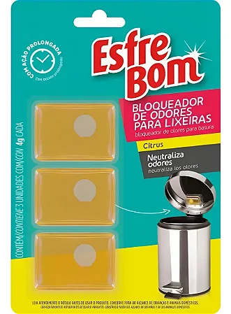 Bloqueador de Odores para Lixeiras Esfrebom
