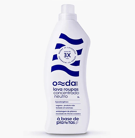 Lava Roupas Concentrado Biodegradável 1L – Onda Eco