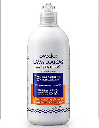 Lava Louças Concentrado Biodegradável 500ml Onda Eco