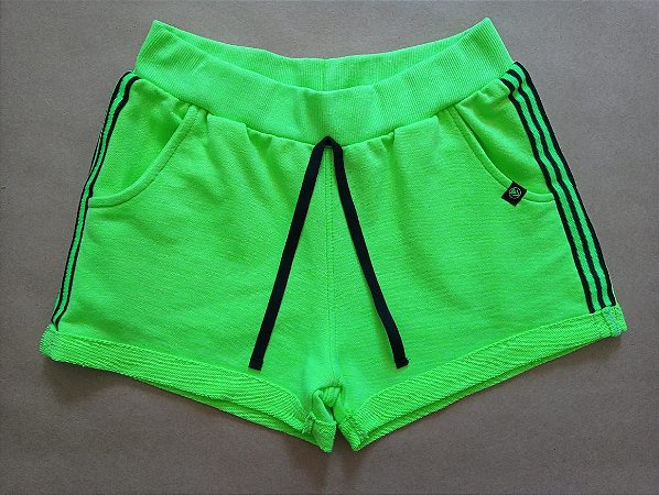 Short verde neon feminino Clearance