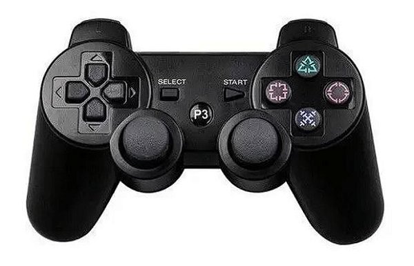 Controle Compatível Para Ps3 Doubleshock Wirelless Sem Fio