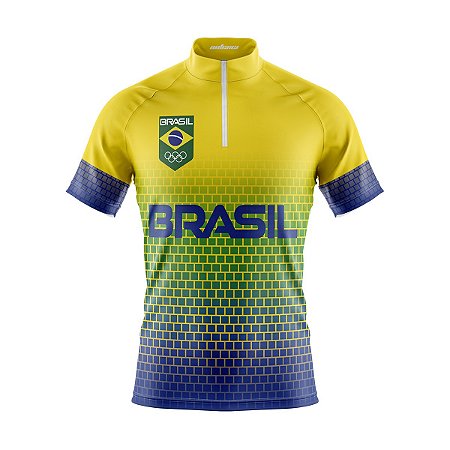 Camisa Ciclismo Brasil Autenci