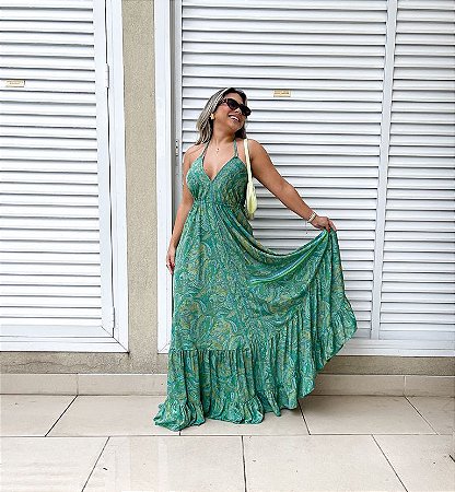 Vestido longo Indiano