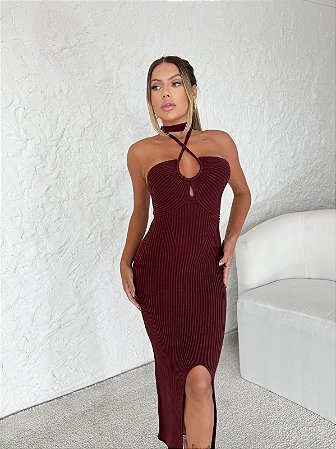 Vestido tricô modal multiuso Rebecca