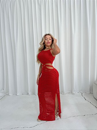Vestido tricô Manu