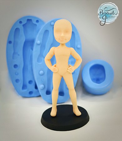 MOLDE TOP MODEL MASCULINO - BISCUIT DO GI