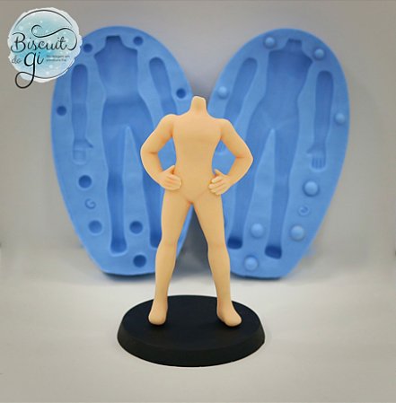 MOLDE CORPO TOP MODEL MASCULINO - BISCUIT DO GI