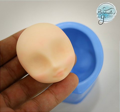 MOLDE ROSTO ELISA - BISCUIT DO GI