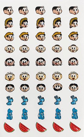 Adesivos Resinados Turma Da Mônica Cód. 812