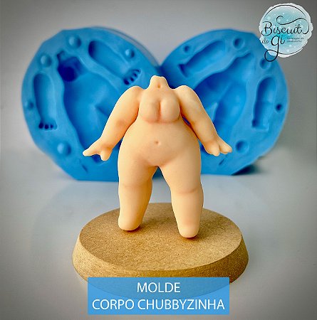 Molde Corpo Chubbyzinha - Biscuit do Gi